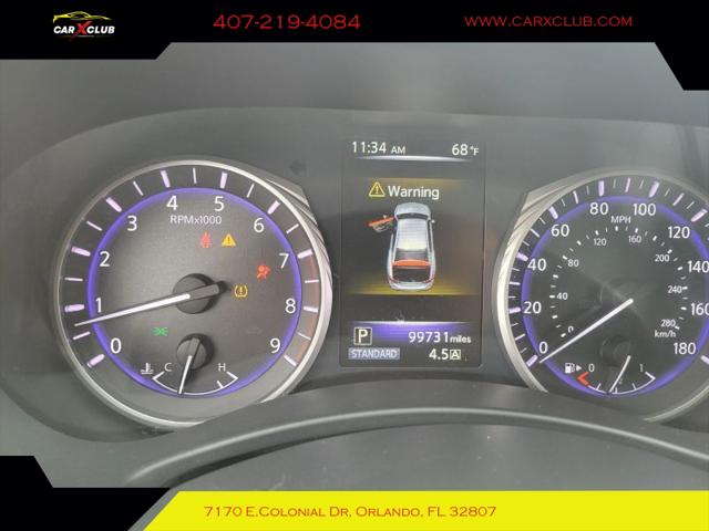 2016 INFINITI Q50 3.0t Red Sport 400