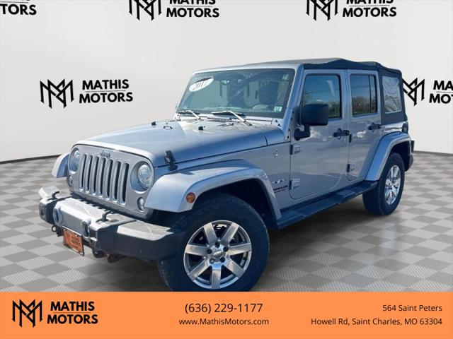 2017 Jeep Wrangler Unlimited Sahara 4x4 for sale in Saint Charles, MO