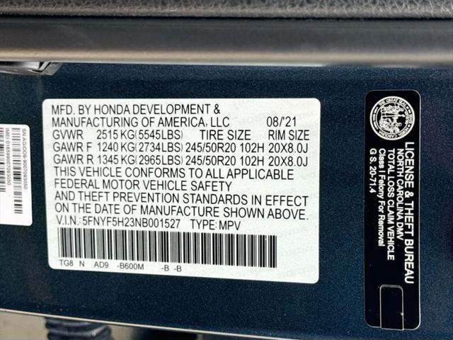 2022 Honda Pilot 2WD Special Edition