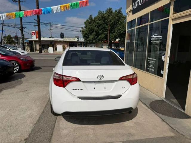 2017 Toyota Corolla LE
