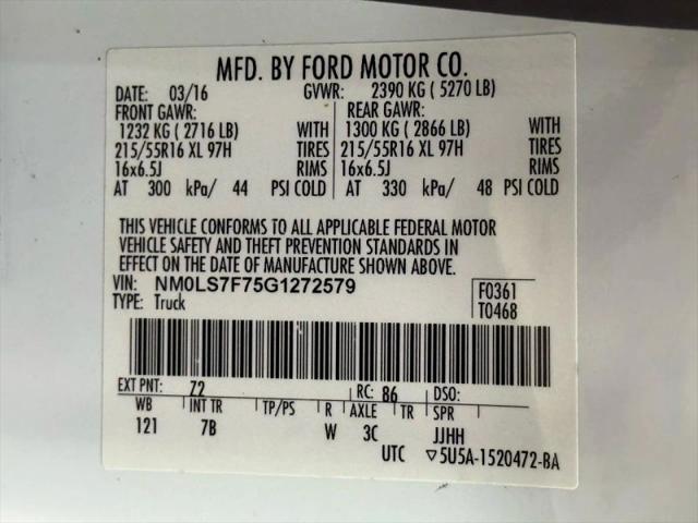 2016 Ford Transit Connect XLT