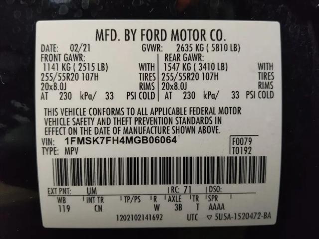 2021 Ford Explorer Limited