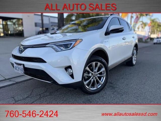 2018 Toyota RAV4 Hybrid Limited for sale in Escondido, CA