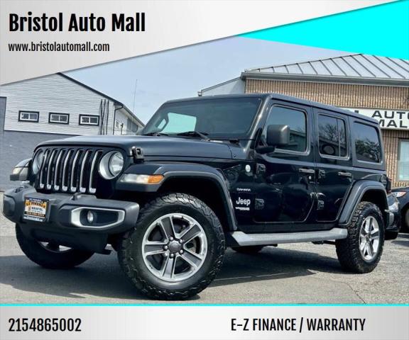 2018 Jeep Wrangler Unlimited Sahara 4x4 for sale in Levittown, PA