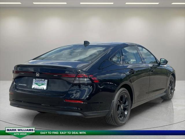 2025 Honda Accord Sedan SE