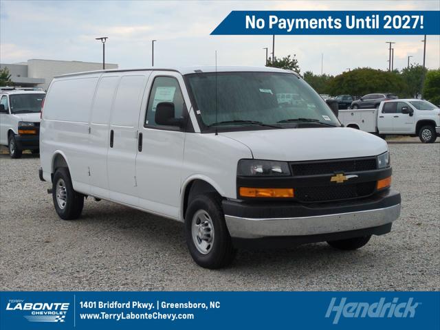 2026 Chevrolet Express Cargo Van 3500 Extended Wheelbase, WT, RWD for sale in Greensboro, NC