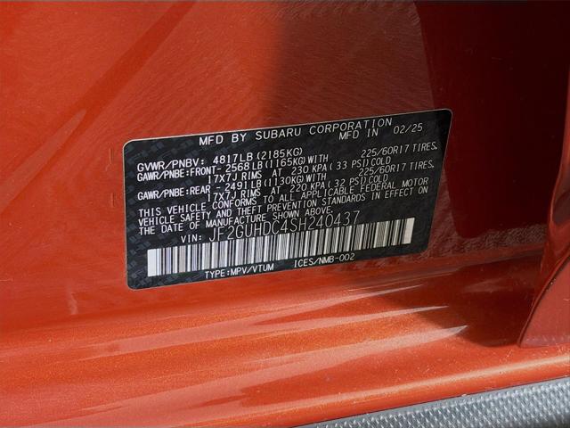 2025 Subaru Crosstrek Premium