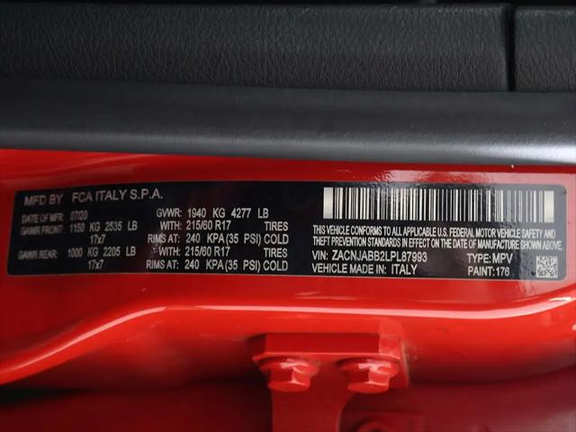 2020 Jeep Renegade Altitude FWD