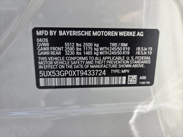 2026 BMW X3 30 xDrive