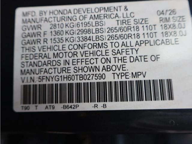 2026 Honda Pilot TrailSport