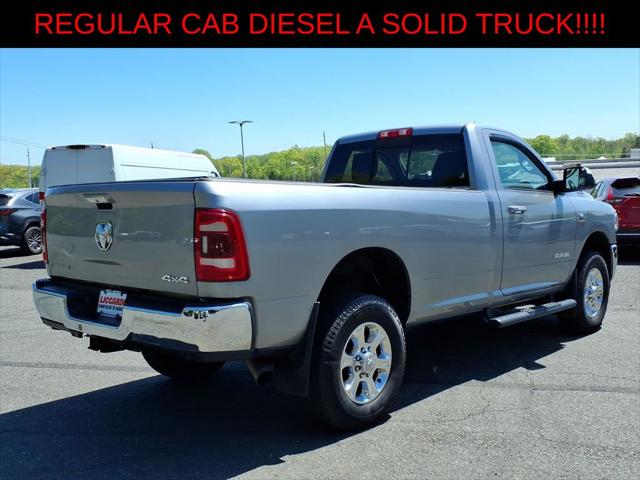 2019 Ram 3500 Big Horn Regular Cab 4x4 8' Box