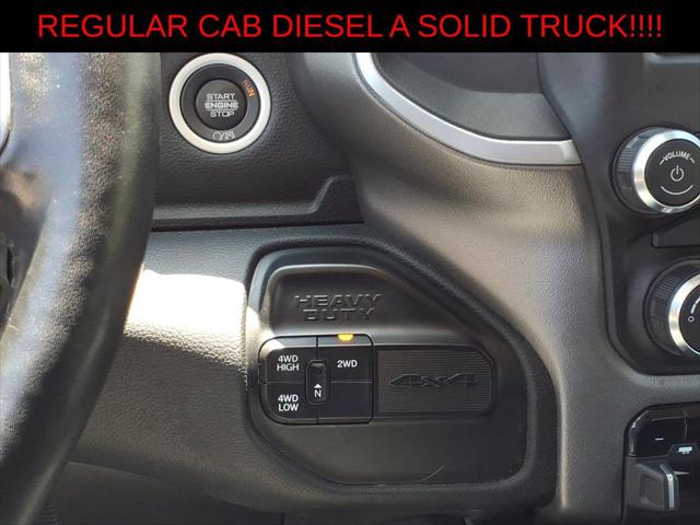 2019 Ram 3500 Big Horn Regular Cab 4x4 8' Box