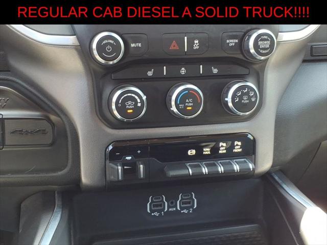 2019 Ram 3500 Big Horn Regular Cab 4x4 8' Box