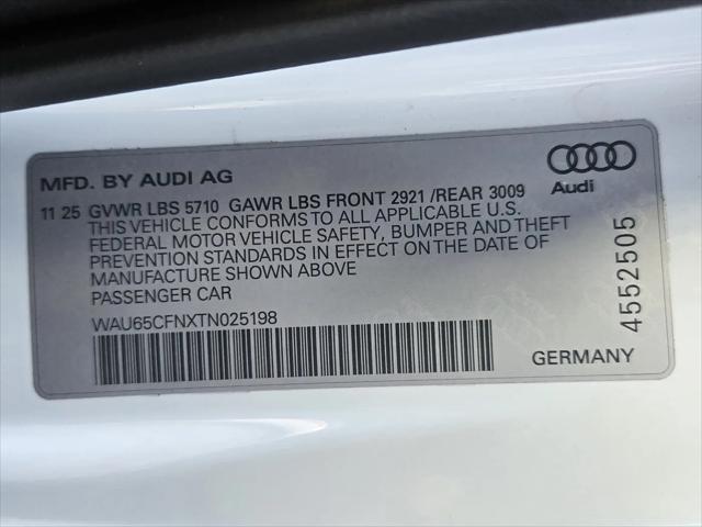 2026 Audi A6 Prestige quattro S tronic