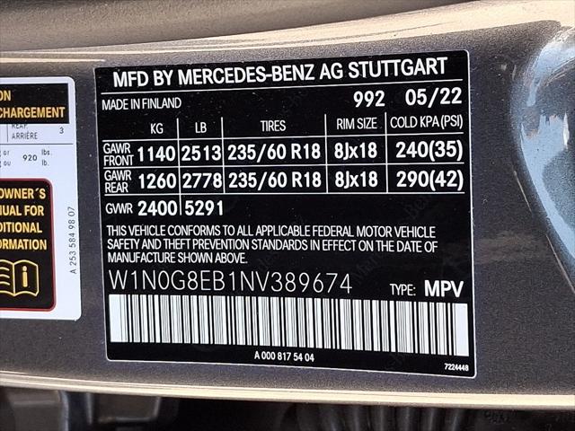 2022 Mercedes-Benz GLC 4MATIC SUV