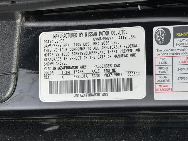 2010 Nissan 370Z Touring