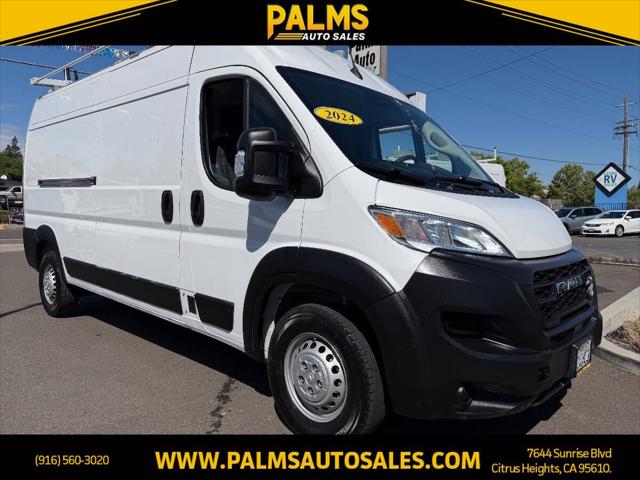 2024 Ram ProMaster Cargo Van Tradesman High Roof 159" WB w/Pass Seat for sale in Citrus Heights, CA