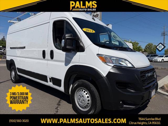 2024 Ram ProMaster Cargo Van Tradesman High Roof 159" WB w/Pass Seat for sale in Citrus Heights, CA