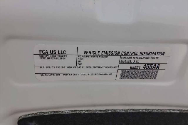 2022 Chrysler Pacifica Hybrid Touring L