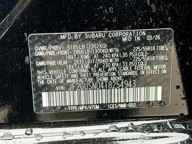 2026 Subaru Crosstrek Limited