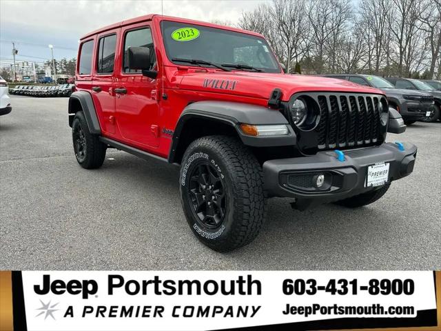 2023 Jeep Wrangler 4xe 4x4 for sale in Portsmouth, NH