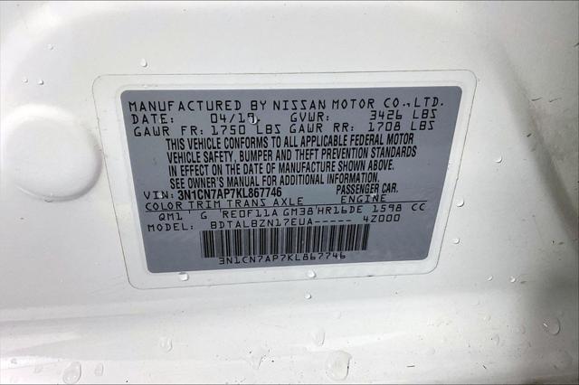 Used 2019 Nissan Versa 1.6 SV For Sale in Olive Branch, MS