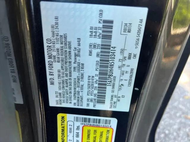 2022 Ford Mustang EcoBoost Premium Convertible