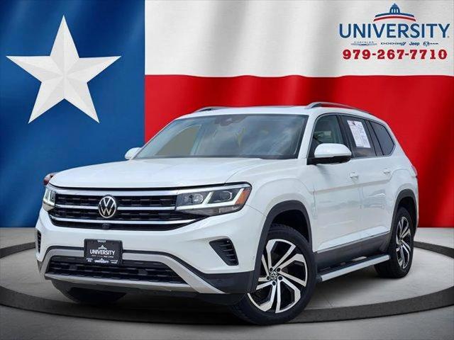 2021 Volkswagen Atlas 3.6L V6 SEL Premium for sale in SEALY, TX