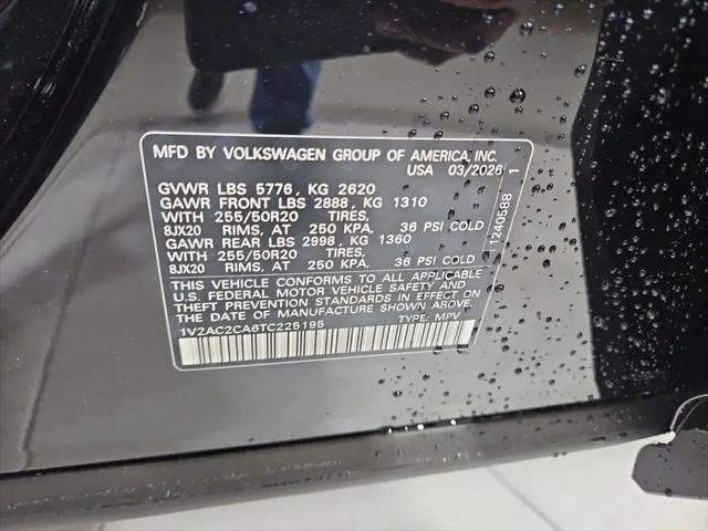 2026 Volkswagen Atlas Cross Sport SEL R-Line Black