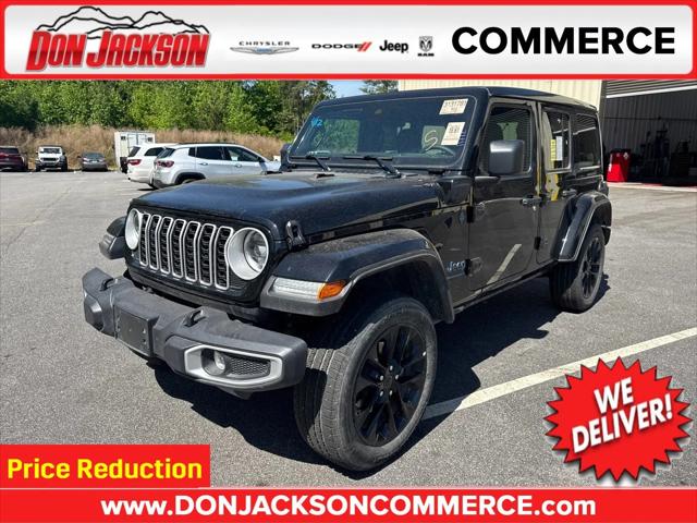 2025 Jeep Wrangler 4xe Sahara 4xe for sale in Commerce, GA