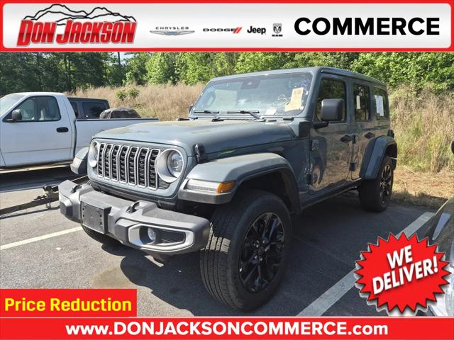 2025 Jeep Wrangler 4xe Sahara 4xe for sale in Commerce, GA