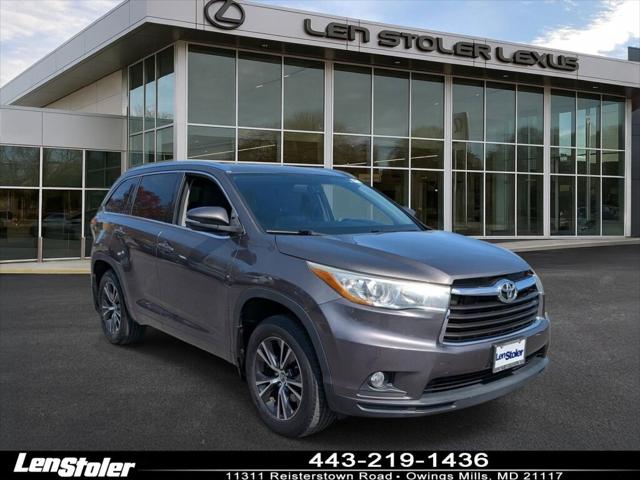 2016 Toyota Highlander XLE V6 2016 Toyota Highlander XLE V6
