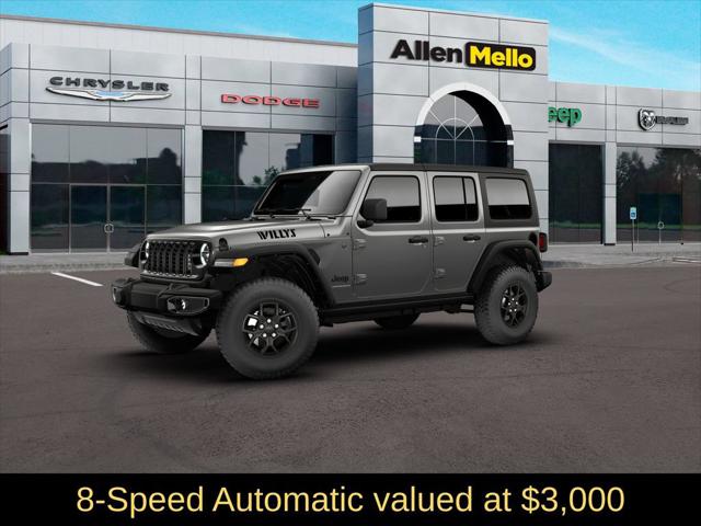 2026 Jeep Wrangler 4-Door Willys 4x4 for sale in Nashua, NH