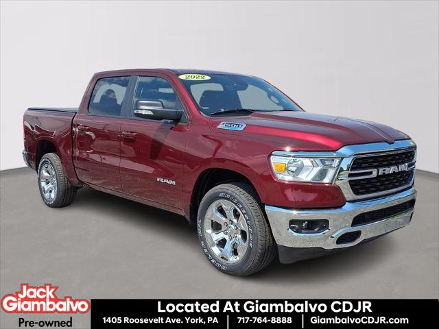 2022 Ram 1500 Big Horn Crew Cab 4x4 5'7" Box for sale in York, PA