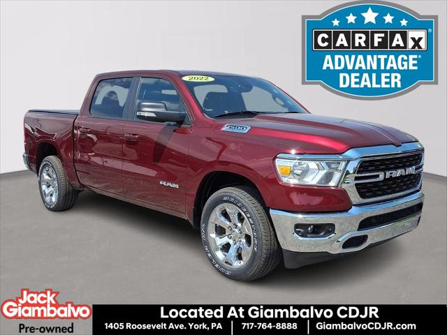 2022 Ram 1500 Big Horn Crew Cab 4x4 5'7" Box for sale in York, PA