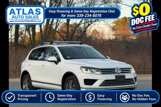 2015 Volkswagen Touareg V6 Lux for sale in Billerica, MA