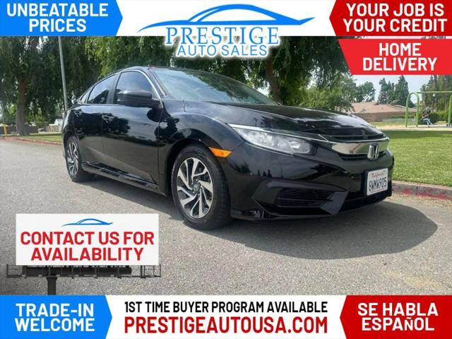2017 Honda Civic EX for sale in Bakersfield, CA