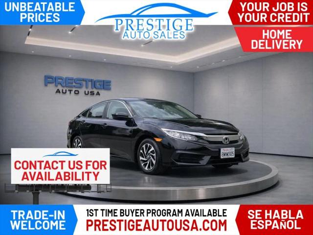 2017 Honda Civic EX for sale in Bakersfield, CA