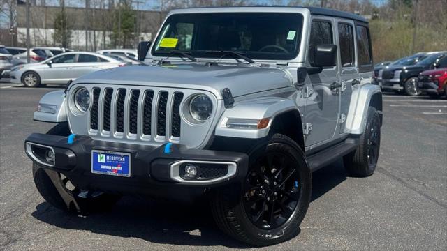 2023 Jeep Wrangler 4xe Sahara 4x4 for sale in Brockton, MA