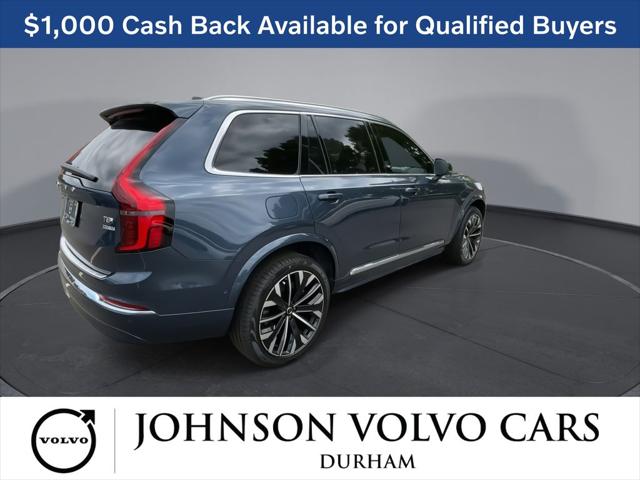 2026 Volvo XC90 Plug-In Hybrid Plus, T8 AWD, Electric/Gasoline, Bright, 7 Seats