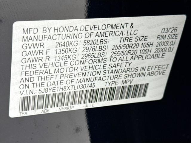 2026 Acura MDX Advance Package