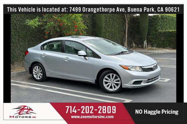 2012 Honda Civic EX for sale in Buena Park, CA