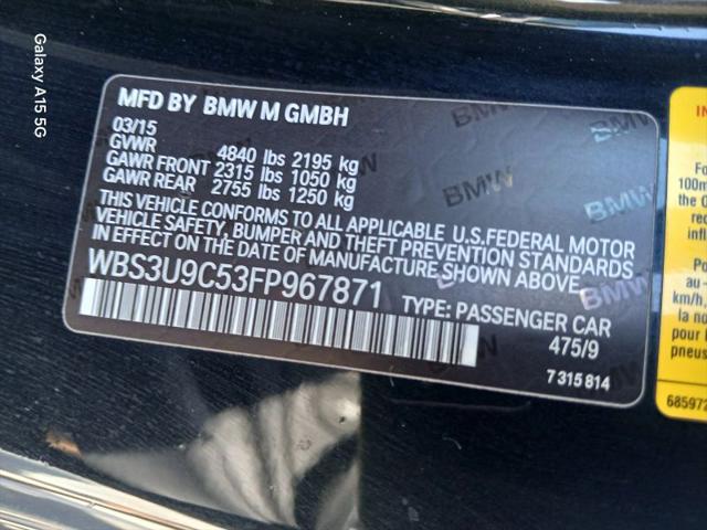 2015 BMW M4 Base