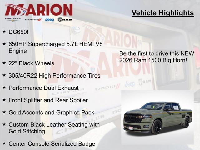 2026 Ram 1500 Big Horn Crew Cab 4x4 57 Box