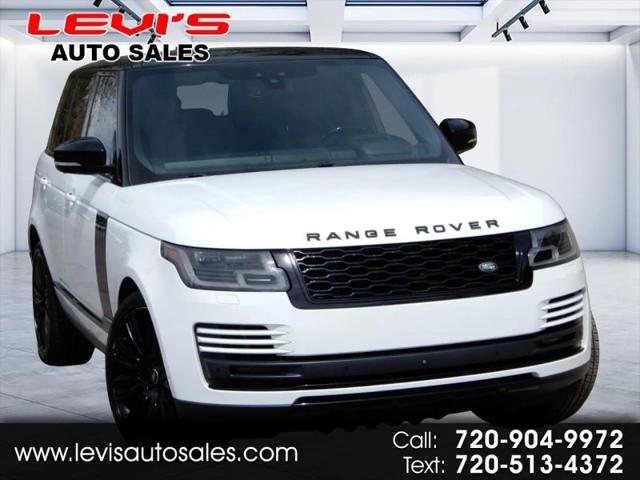 2018 Land Rover Range Rover 3.0L V6 Supercharged HSE for sale in Denver, CO
