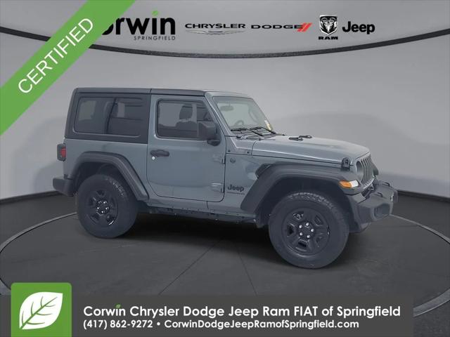 2025 Jeep Wrangler 2-Door Sport 4x4 for sale in Springfield, MO