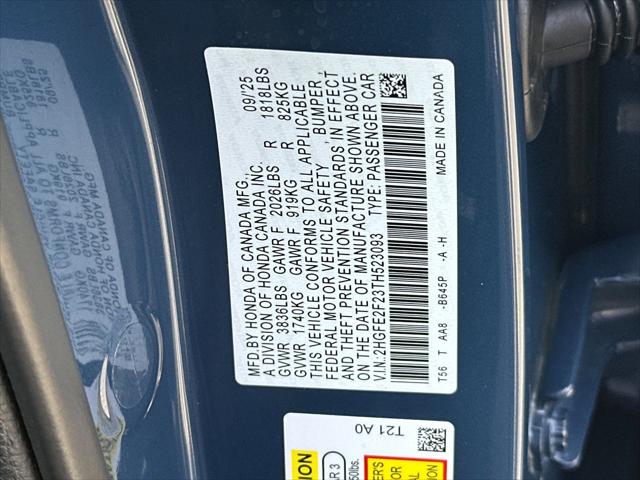 2026 Honda Civic LX