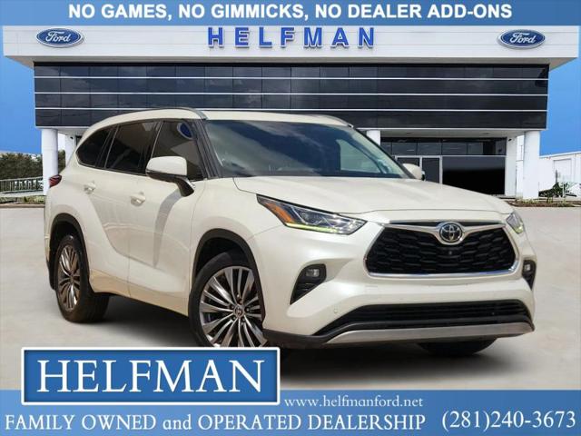 2020 Toyota Highlander Platinum for sale in Stafford, TX