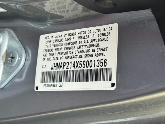 2005 Honda S2000 Unknown