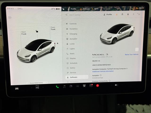 2021 Tesla Model 3 Standard Range Plus Rear-Wheel Drive